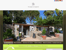 Tablet Screenshot of camping-viaromana.com